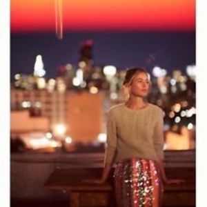 Anthropologie MAEVE Sequin Skirt